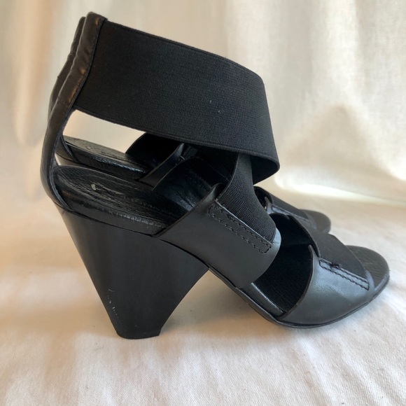 BCBGMAXAZRIA Black Wedge Shoes